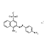 CAS#: 72102-78-4, Sodium 4-amino-3-[(4-aminophenyl)diazenyl]-1-naphthalenesulfonate