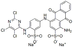 CAS#: 72139-12-9, Disodium 1-Amino-9,10-Dioxo-4-[[3-Sulfonato-4-[(2,5,6-Trichloropyrimidin-4-Yl)Amino]Phenyl]Amino]Anthracene-2-Sulfonate