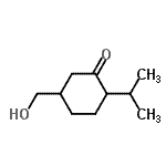 CAS 登录号：721427-57-2， 5-(羟基甲基)-2-异丙基环己酮