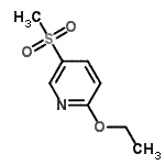 CAS 登录号：721430-01-9， 2-乙氧基-5-(甲基磺酰基)吡啶