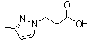 CAS#: 72145-00-7, 3-(3-Methyl-1H-pyrazol-1-yl)propanoic acid
