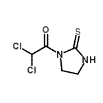 CAS 登录号：72156-52-6， 2,2-二氯-1-(2-硫代-1-咪唑烷基)乙酮