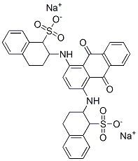 CAS#: 72187-18-9, Disodium [(9,10-Dihydro-9,10-Dioxoanthracene-1,4-Diyl)Diimino]Bis(1,2,3,4-Tetrahydronaphthalenesulphonate)