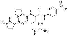 CAS 登录号：72194-57-1， 焦谷氨酰-脯氨酰-精氨酰-对硝基苯胺