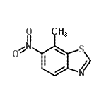 CAS#: 72206-92-9, 7-Methyl-6-nitro-1,3-benzothiazole