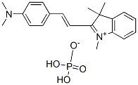 CAS#: 72214-25-6, 2-[2-[4-(Dimethylamino)Phenyl]Vinyl]-1,3,3-Trimethyl-3H-Indolium Dihydrogen Phosphate