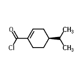 CAS#: 72233-48-8, (4S)-4-Isopropyl-1-cyclohexene-1-carbonyl chloride