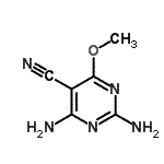CAS#: 722457-66-1, 2,4-Diamino-6-methoxy-5-pyrimidinecarbonitrile