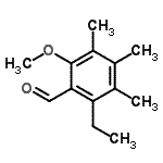 CAS#: 722494-80-6, 2-Ethyl-6-methoxy-3,4,5-trimethylbenzaldehyde
