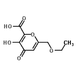 CAS#: 722500-53-0, 6-(Ethoxymethyl)-3-hydroxy-4-oxo-4H-pyran-2-carboxylic acid