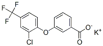 CAS 登录号：72252-48-3， 3-(2-氯-4-三氟甲基)苯氧基)苯甲酸钾盐