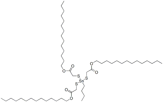 CAS#: 72259-65-5, Tritetradecyl 2,2',2''-[(Butylstannylidyne)Tris(Thio)]Triacetate