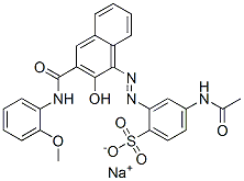 CAS#: 72269-59-1, Sodium N-Acetyl-2-[[2-Hydroxy-3-[(2-Methoxyanilino)Carbonyl]-1-Naphthyl]Azo]Sulphanilate