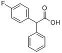 CAS#: 723-69-3, 4-Fluoro-alpha-Phenyl-Benzeneacetic Acid