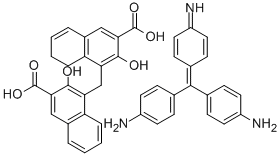 CAS 登录号：7232-51-1， 副品红巴莫酸盐