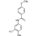 CAS#: 723257-49-6, N-(3-Hydroxy-4-methylphenyl)-4-methoxybenzamide