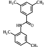 CAS 登录号：724429-79-2， N-(2,5-二甲基苯基)-3,5-二甲基苯甲酰胺