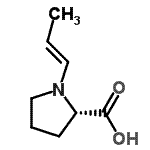 CAS#: 724459-18-1, 1-[(1E)-1-Propen-1-yl]-L-proline