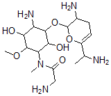 CAS#: 72463-95-7, 2-Amino-N-[4-Amino-3-[[3-Amino-6-(1-Aminoethyl)-3,4-Dihydro-2H-Pyran-2-Yl]Oxy]-2,5-Dihydroxy-6-Methoxycyclohexyl]-N-Methylacetamide