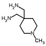 CAS#: 724695-93-6, (1-Methyl-4,4-piperidinediyl)dimethanamine