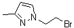 CAS 登录号：724704-85-2， 1-(2-溴乙基)-3-甲基-1H-吡唑