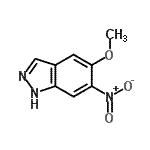 CAS#: 724767-15-1, 5-Methoxy-6-nitro-1H-indazole