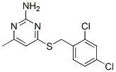 CAS#: 7249-21-0, 4-[(2,4-Dichlorophenyl)Methylsulfanyl]-6-Methyl-Pyrimidin-2-Amine