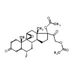 CAS#: 72498-89-6, (6alpha,9beta,11beta)-6-Fluoro-3,20-dioxo-9,11-epoxypregna-1,4-diene-17,21-diyl diacetate