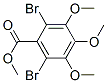 CAS#: 7251-49-2, Methyl 2,6-Dibromo-3,4,5-Trimethoxy-Benzoate