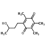 CAS 登录号：725227-95-2， 2-(3-羟基丁基)-3,5,6-三甲基-1,4-苯醌