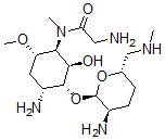 CAS#: 72523-64-9, 2-Amino-N-[(1S,2R,3R,4R,6S)-4-Amino-3-[(2R,3R,6S)-3-Amino-6-(Methylaminomethyl)Oxan-2-Yl]Oxy-2-Hydroxy-6-Methoxycyclohexyl]-N-Methylacetamide
