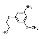 CAS#: 725237-16-1, 2-(3-Amino-5-methoxyphenoxy)ethanol
