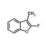 CAS#: 725274-12-4, 2-Fluoro-3-methyl-1-benzofuran