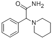 CAS 登录号：7253-67-0， 2-苯基-2-哌啶乙酰胺