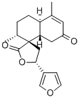 CAS#: 72548-29-9, (5'R,7R,8R,8aS)-5'-Furan-3-Yl-4,7-Dimethylspiro[1,4a,5,6,7,8a-Hexahydronaphthalene-8,3'-Oxolane]-2,2'-Dione