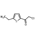 CAS#: 72612-03-4, 2-Chloro-1-(5-ethyl-2-thienyl)ethanone