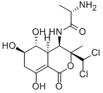 CAS#: 72615-20-4, (2S)-N-[(3S,4R,4aR,5R,6R)-3-(Dichloromethyl)-1,5,6-Trihydroxy-3-Methyl-8-Oxo-4a,5,6,7-Tetrahydro-4H-Isochromen-4-Yl]-2-Aminopropanamide