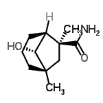 CAS#: 726188-33-6, (1R,5S,6S,8R)-8-Hydroxy-1,6-dimethylbicyclo[3.2.1]octane-6-carboxamide