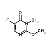 CAS#: 726207-85-8, 5-Fluoro-2-methoxy-3-methyl-4(3H)-pyrimidinone
