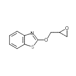CAS#: 72627-69-1, 2-(2-Oxiranylmethoxy)-1,3-benzothiazole
