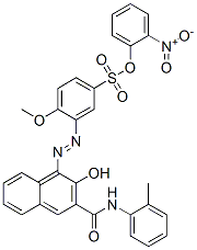 CAS#: 72639-39-5, (4-Nitrophenyl) 4-Methoxy-3-[(2Z)-2-[3-[(2-Methylphenyl)Carbamoyl]-2-Oxonaphthalen-1-Ylidene]Hydrazinyl]Benzenesulfonate