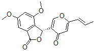 CAS 登录号：72669-21-7， (3R)-4,6-二甲氧基-3-(4-氧代-6-丙-1-烯基吡喃-3-基)-3H-2-苯并呋喃-1-酮