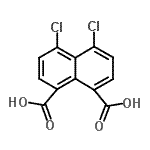 CAS#: 7267-11-0, 4,5-Dichloro-1,8-naphthalenedicarboxylic acid