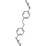 CAS#: 72695-23-9, 1,1'-(1,2-Ethanediyl)bis(4-azidobenzene)