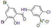 CAS 登录号：72699-06-0， 3,5-二溴-N-(4-氯-3-硝基苯基)-2-羟基苯甲酰胺