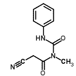 CAS#: 72702-74-0, 2-Cyano-N-methyl-N-(phenylcarbamoyl)acetamide