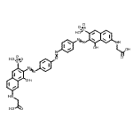 CAS#: 72705-43-2, 2,2'-{1,2-Diazenediylbis[4,1-phenylene-2,1-diazenediyl(8-hydroxy-6-sulfo-7,2-naphthalenediyl)imino]}diacetic acid