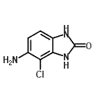 CAS#: 72735-26-3, 5-Amino-4-chloro-1,3-dihydro-2H-benzimidazol-2-one