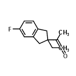CAS#: 727359-81-1, 1-(2-ethyl-5-fluoro-indan-2-yl)ethanone