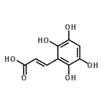 CAS#: 727422-52-8, (2E)-3-(2,3,5,6-Tetrahydroxyphenyl)acrylic acid